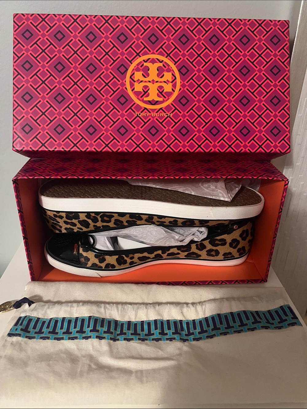Tory Burch Slip-On Sneakers - Size 10 - Picture 8 of 9